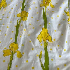 Twin Size Daffodils Fitted Sheet